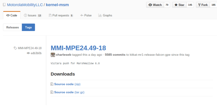 Motorola Moto X kernel androidsage e