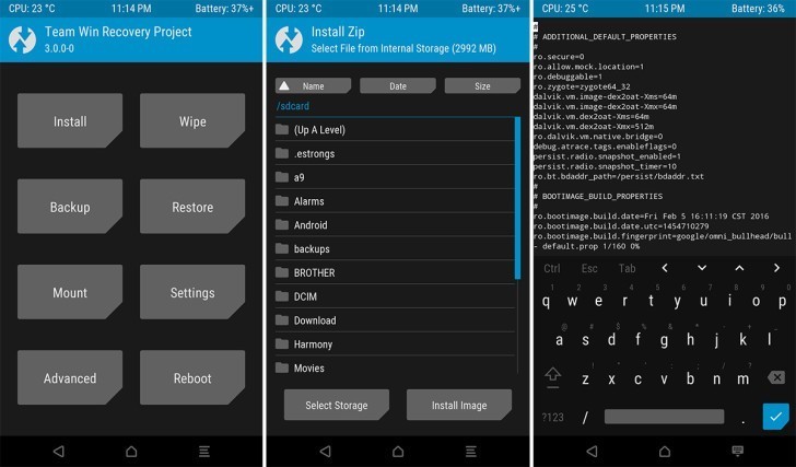 Download And Install New TWRP 3.0.0 Build, Comes With New ...