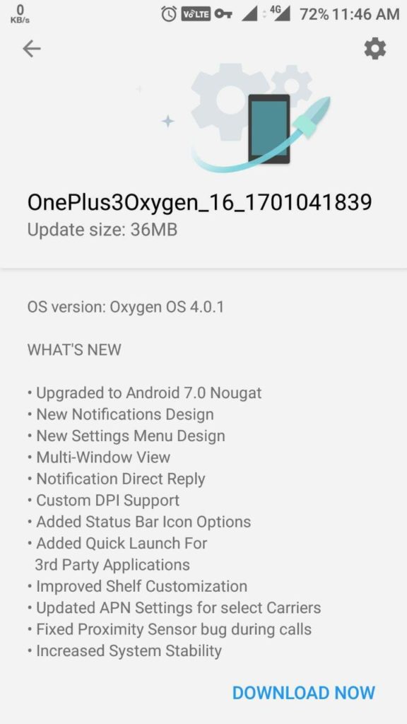 download oxygen os 4.0.1 changelog