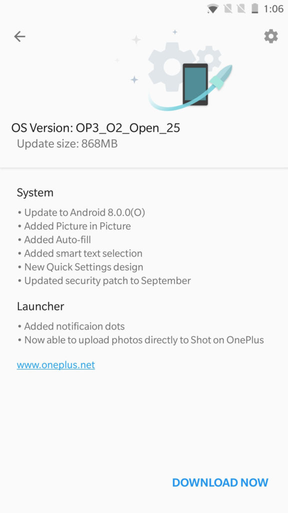 OnePlus Open Beta program for OnePlus 3-3T Android 8.0 Oreo