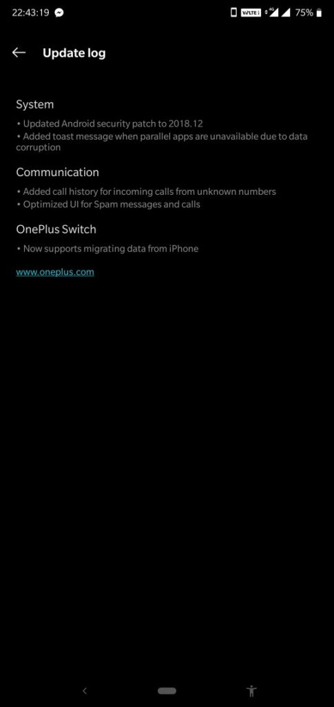Open Beta 9 for OnePlus 6
