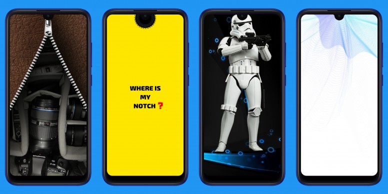 Download Redmi Note 7 pro dot notch wallpapers