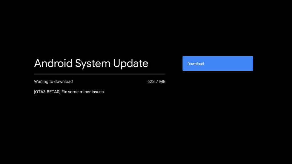 Xiaomi Mi Box S or Mi Box 4K new Android 9 Pie OTA 3 beta 0 update