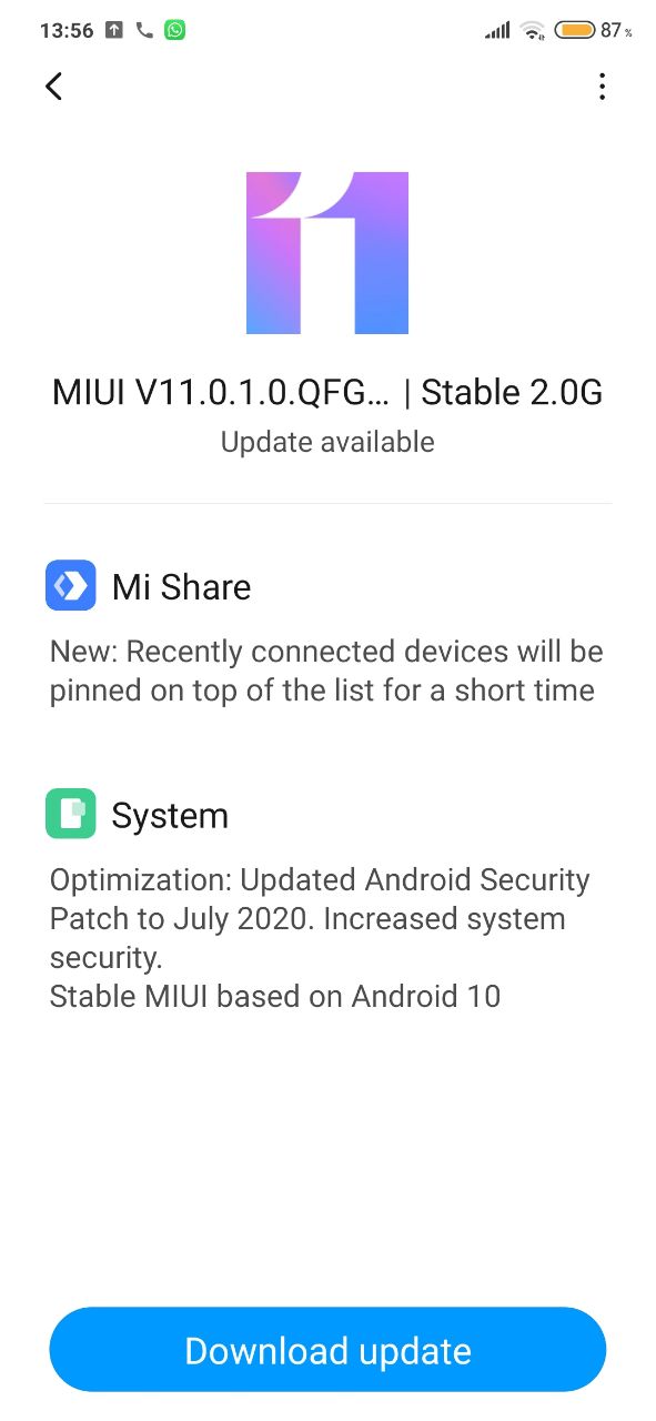 Android 10 for redmi note 7