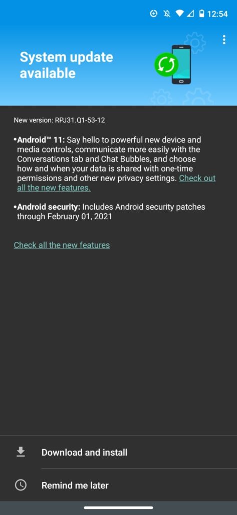 Android 11 for Moto G Fast-min