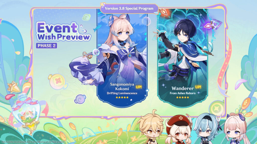 Genshin Impact 3.8 Character Banners 2