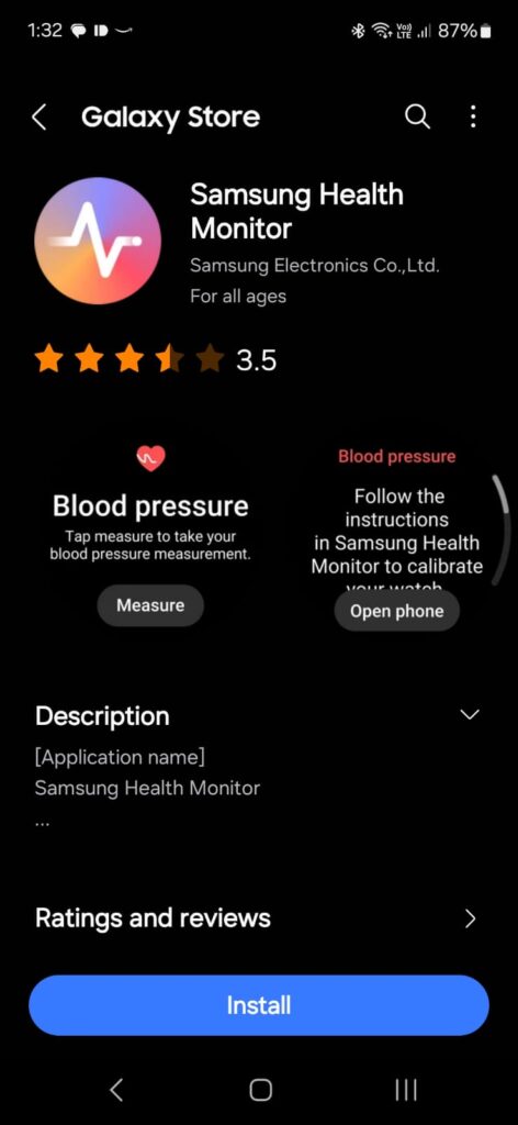 Samsung Health Monitor Update for Galaxy Watch 4 and Watch 5