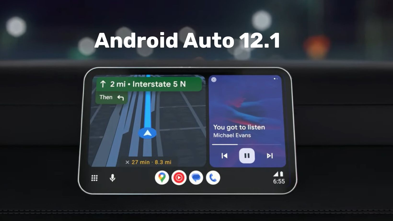 Stable Android Auto 12.1 APK Download