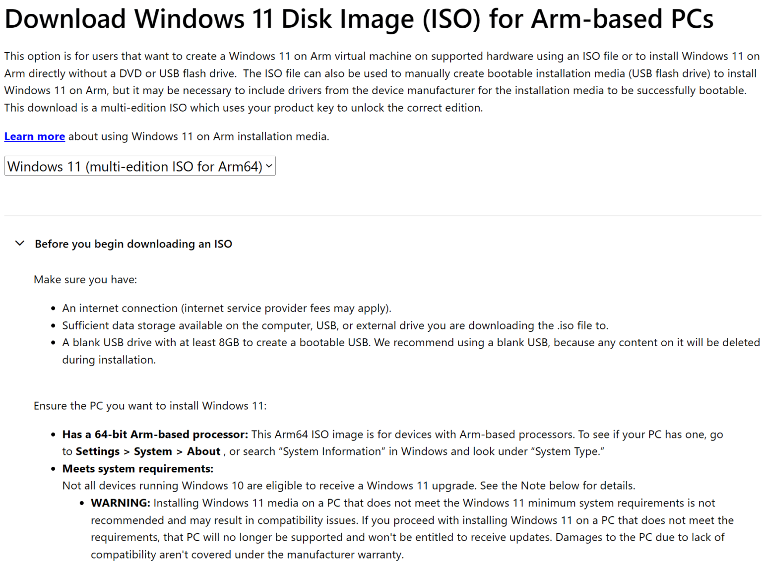 Windows 11 ARM64 ISO Now Available For Download Directly From Microsoft ...