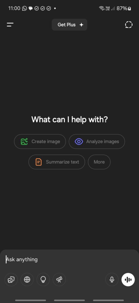 ChatGPT Testing Connection to Google Apps, Adds More Image Styles, and Tutor Feature (APK Breakdown) 7 Screenshot ChatGPT adds new options like upload file, Search, Reason, and Deep Research for free