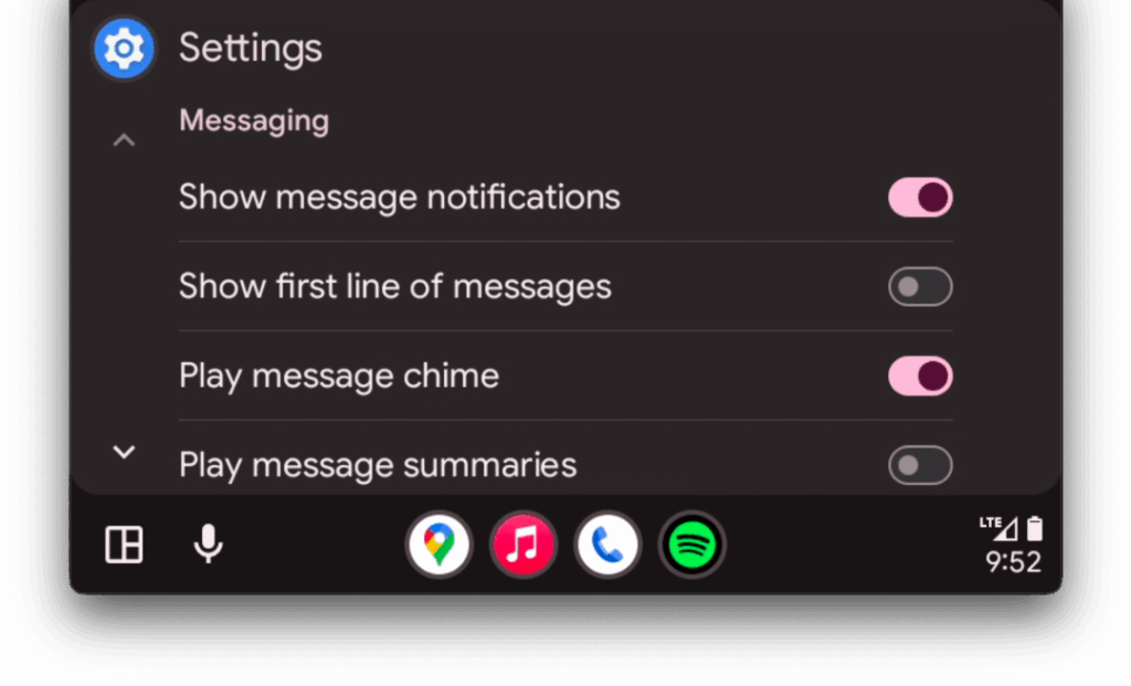 Android Auto 14.9 Beta Release: New Material Design Colors and AA Team's Response on Gemini (APK Download) 7 Android Auto uses your color palette now