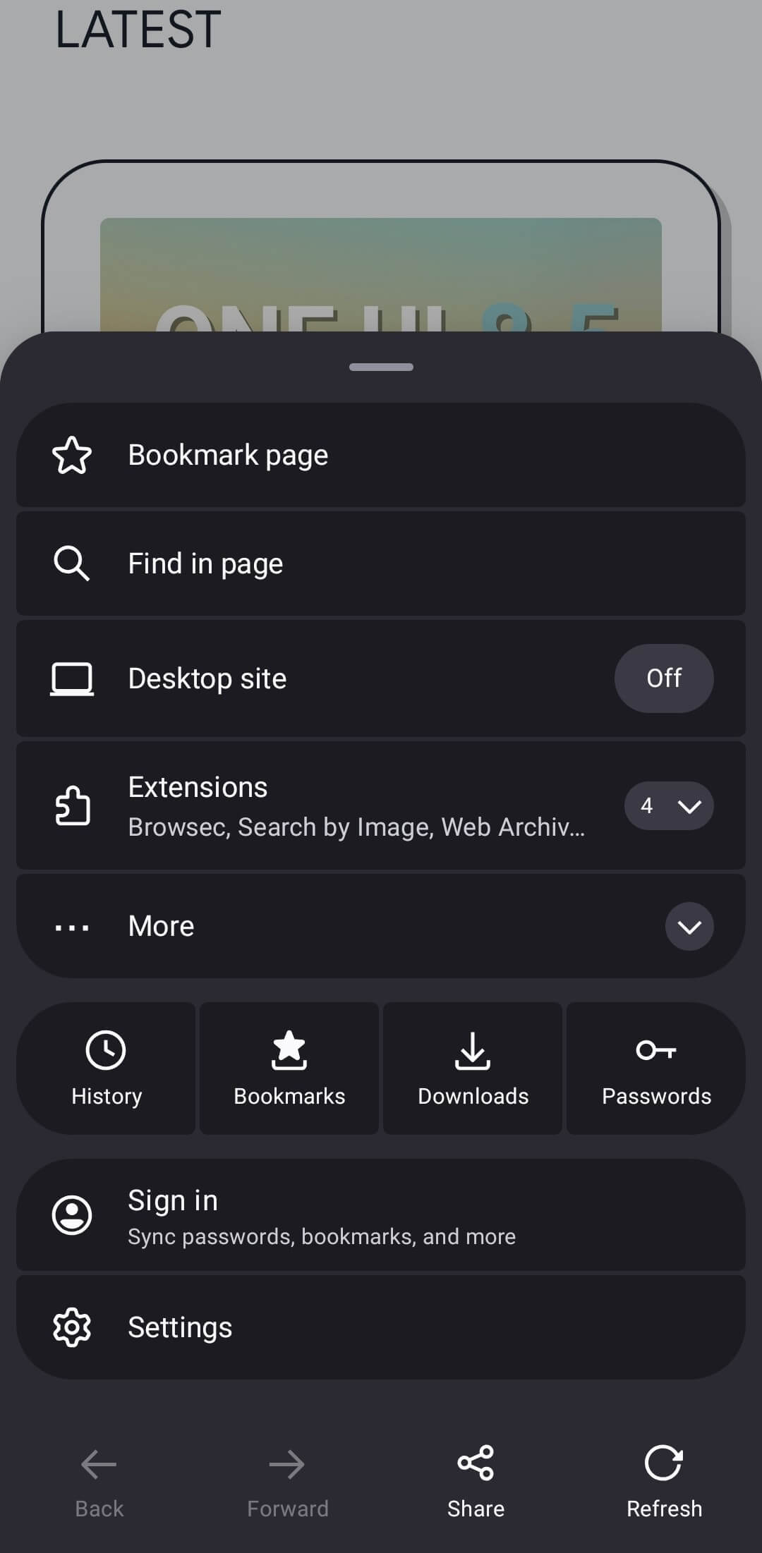 Firefox Browser Updated with New UI and Material 3 Expressive Hint 4